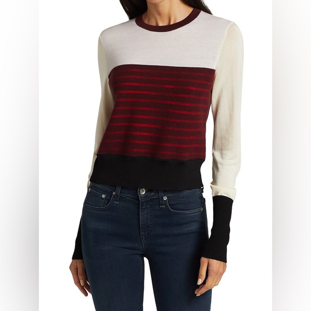 Rag & Bone TAGS ON Burgundy Marissa Sweater XS